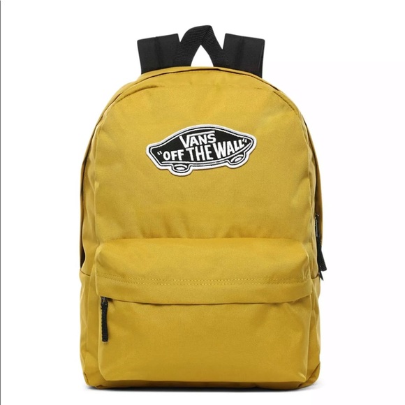 Vans yellow off the wall backpack - Picture 2 of 5